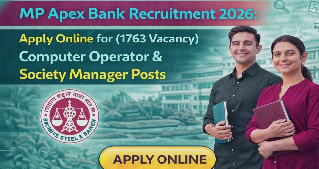 MP Apex Bank Recruitment 2026